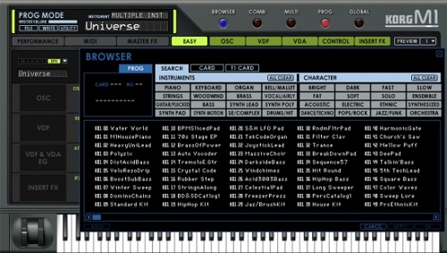 KORG M1合成器