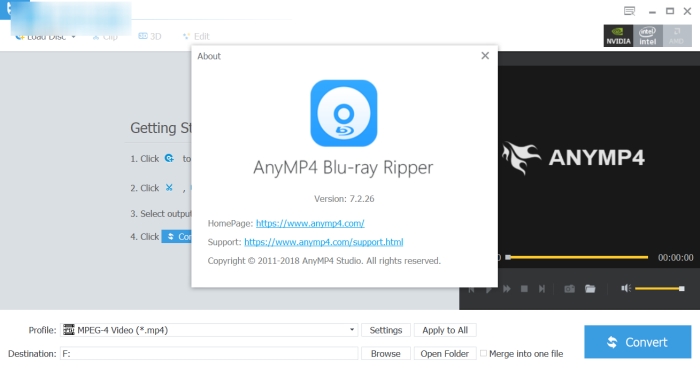 AnyMP4 Blu-ray Ripper