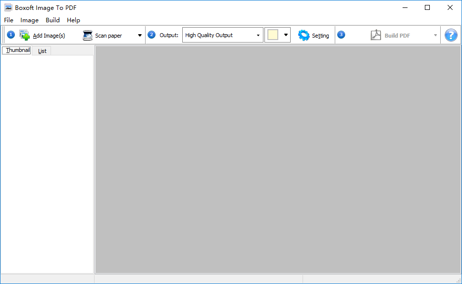 Boxoft Image to PDF